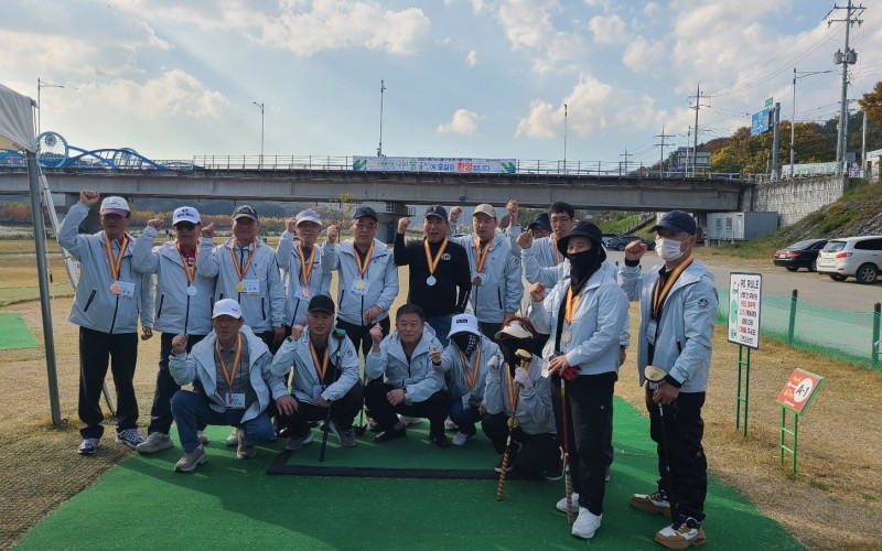 파크골프 시상 [제1회 울진군장애인어울림체육…